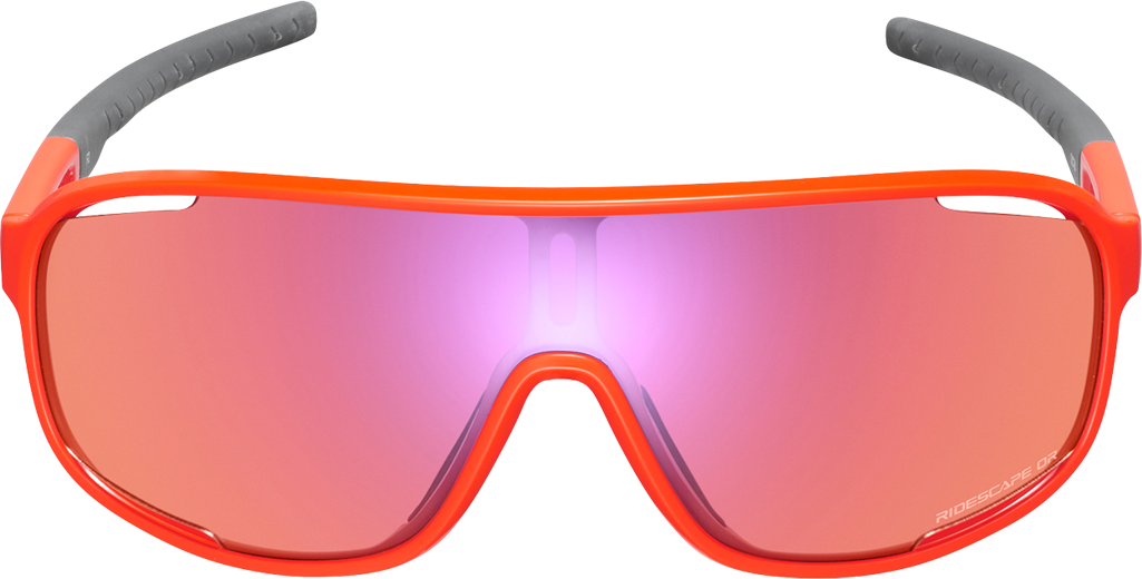 occhiali shimano tcnm1 mat black w/orangeblumirror SHIMANO bici 