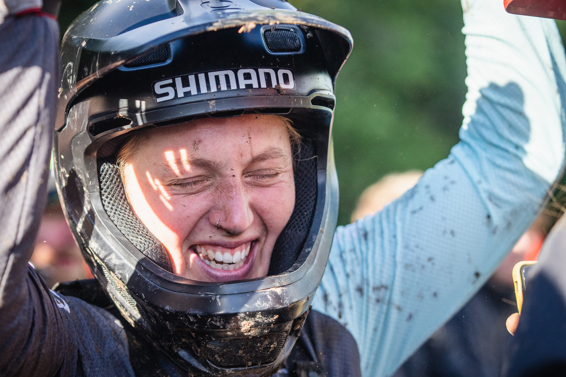 Athlet der SHIMANO Enduro World Series