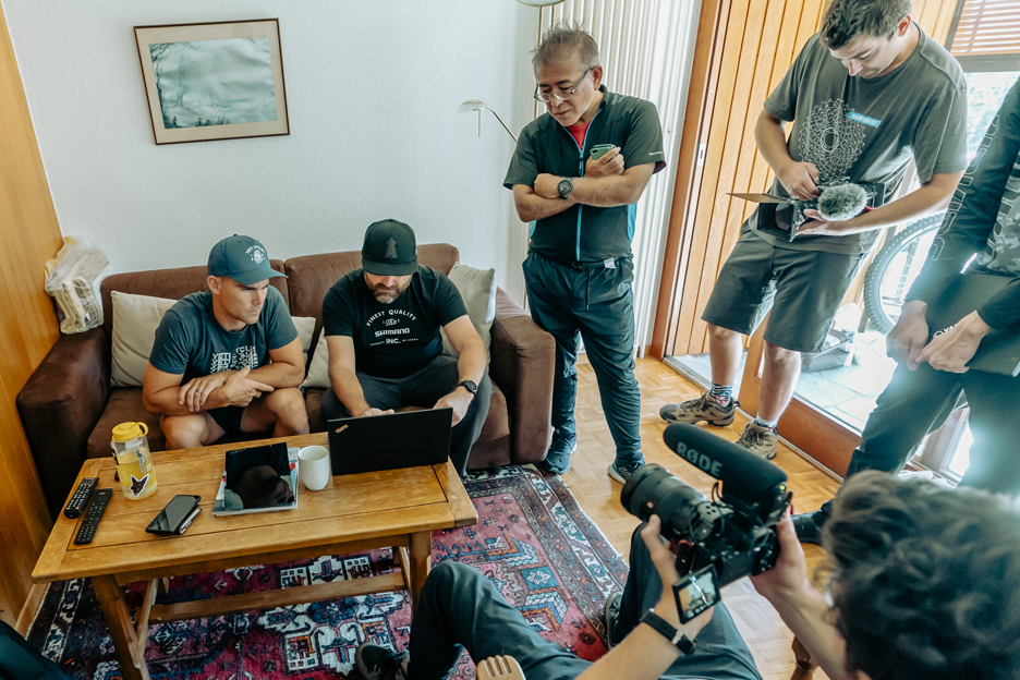 Behind the Scenes med Yeti Shimano EP Racing Team