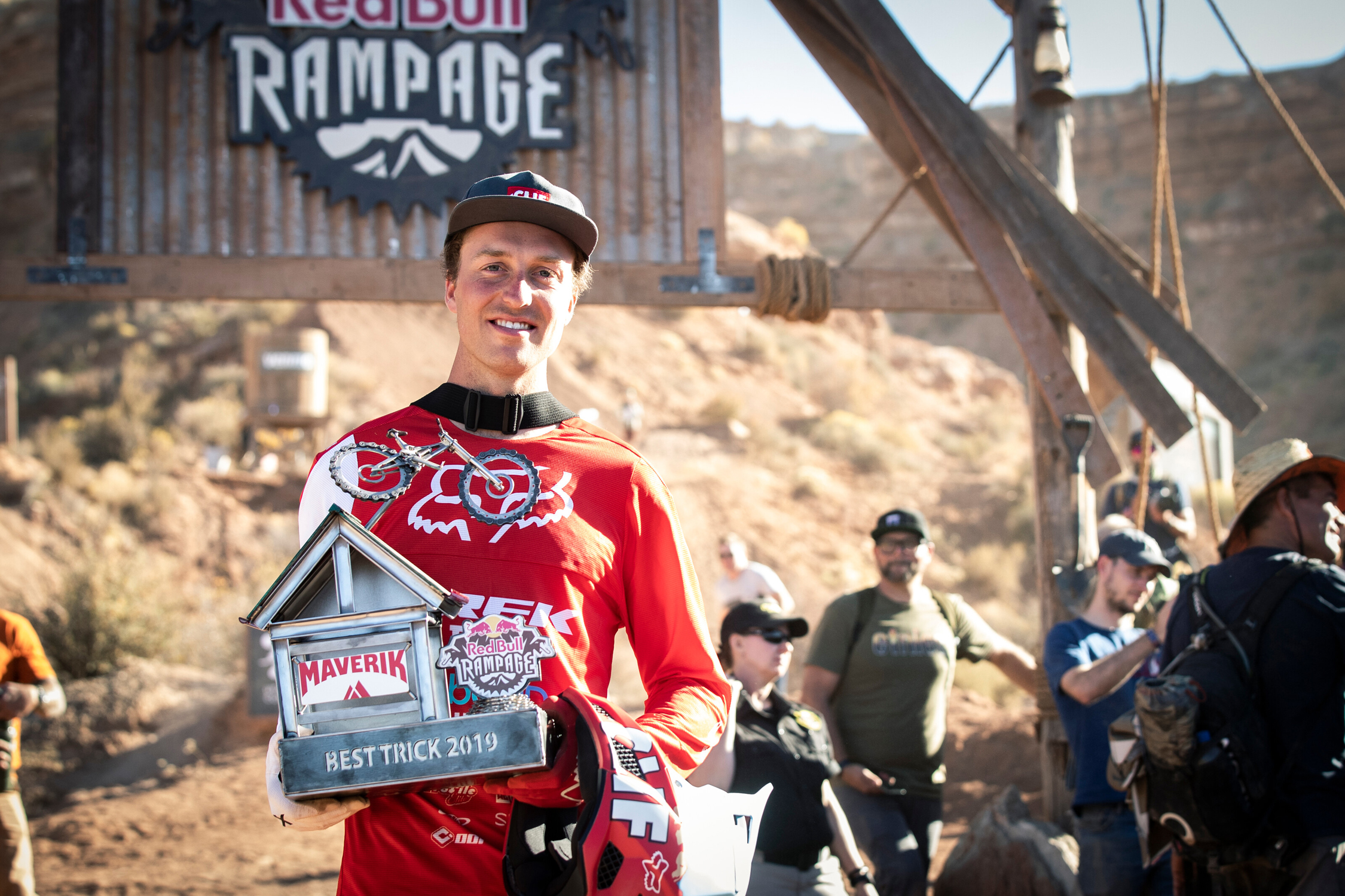 Shimano MTB athlete Brett Rheeder Red Bull Rampage