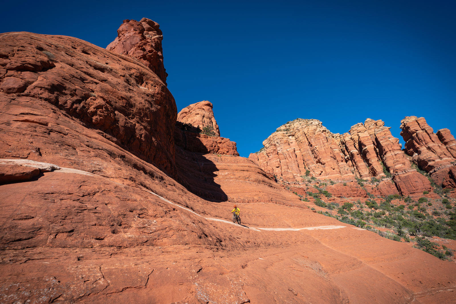 Hans “No Way’ Rey ventures out on the famous White Line