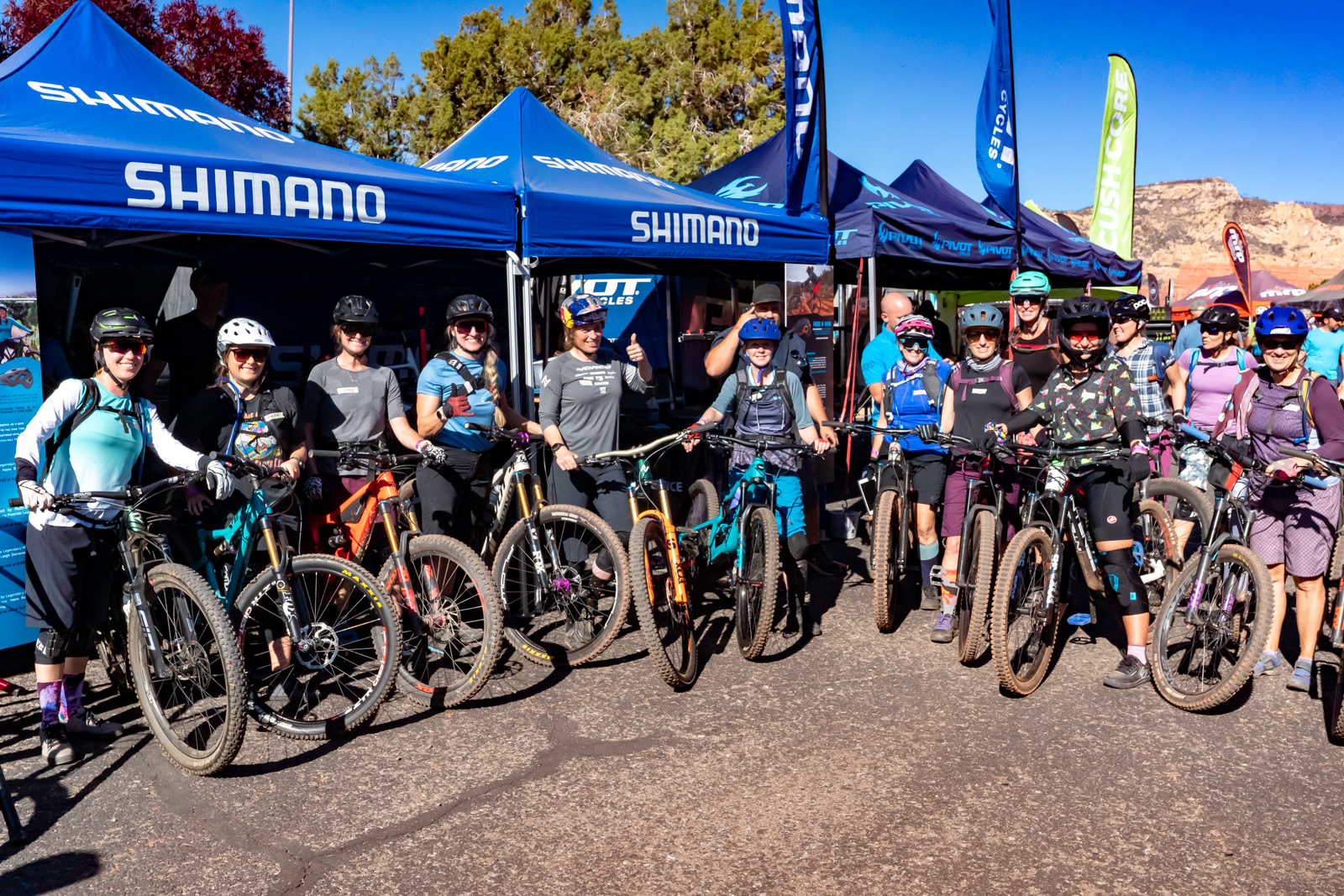 Sedona MTB festival Shimano group ride