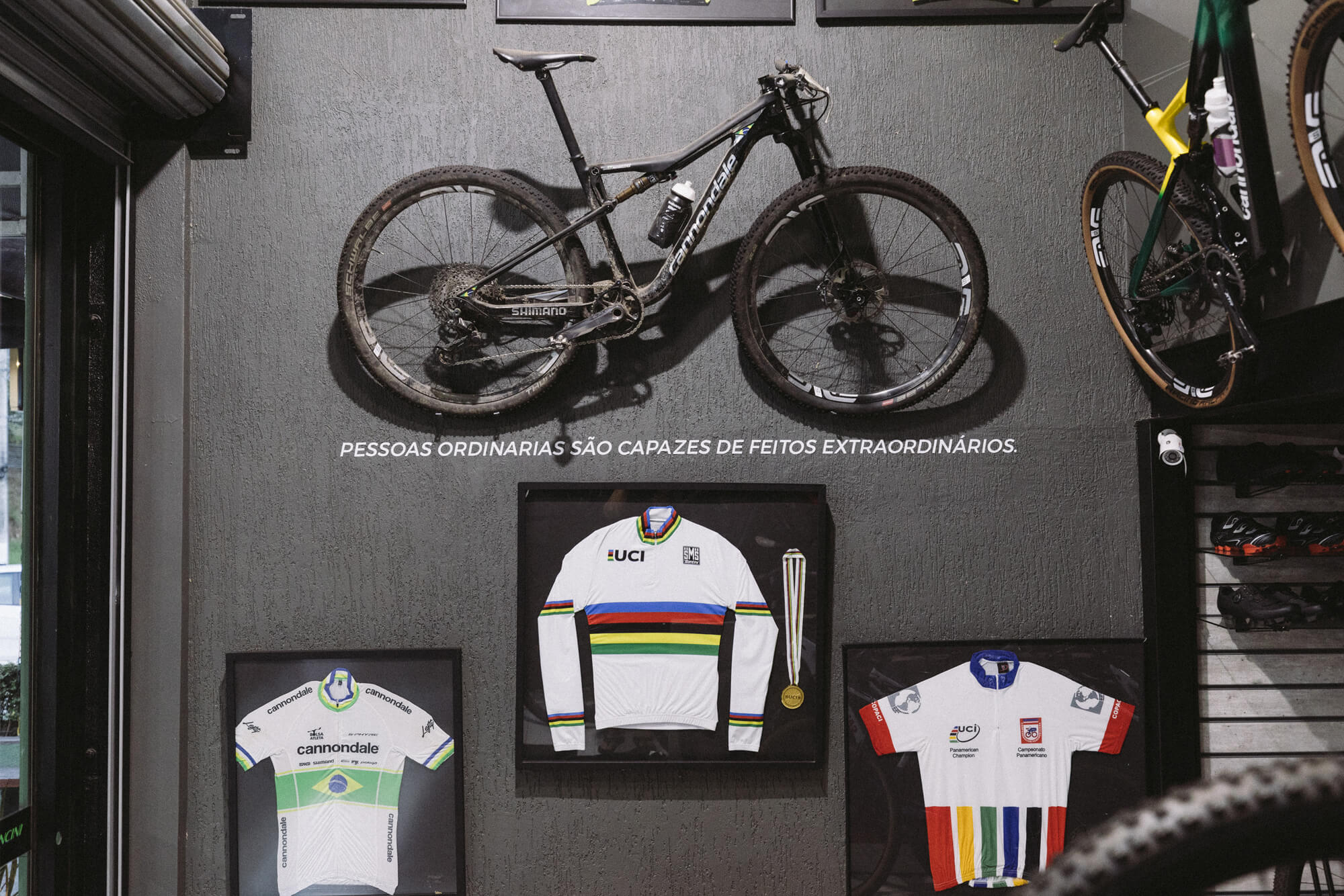 Henrique Avancini's world Champs bike 