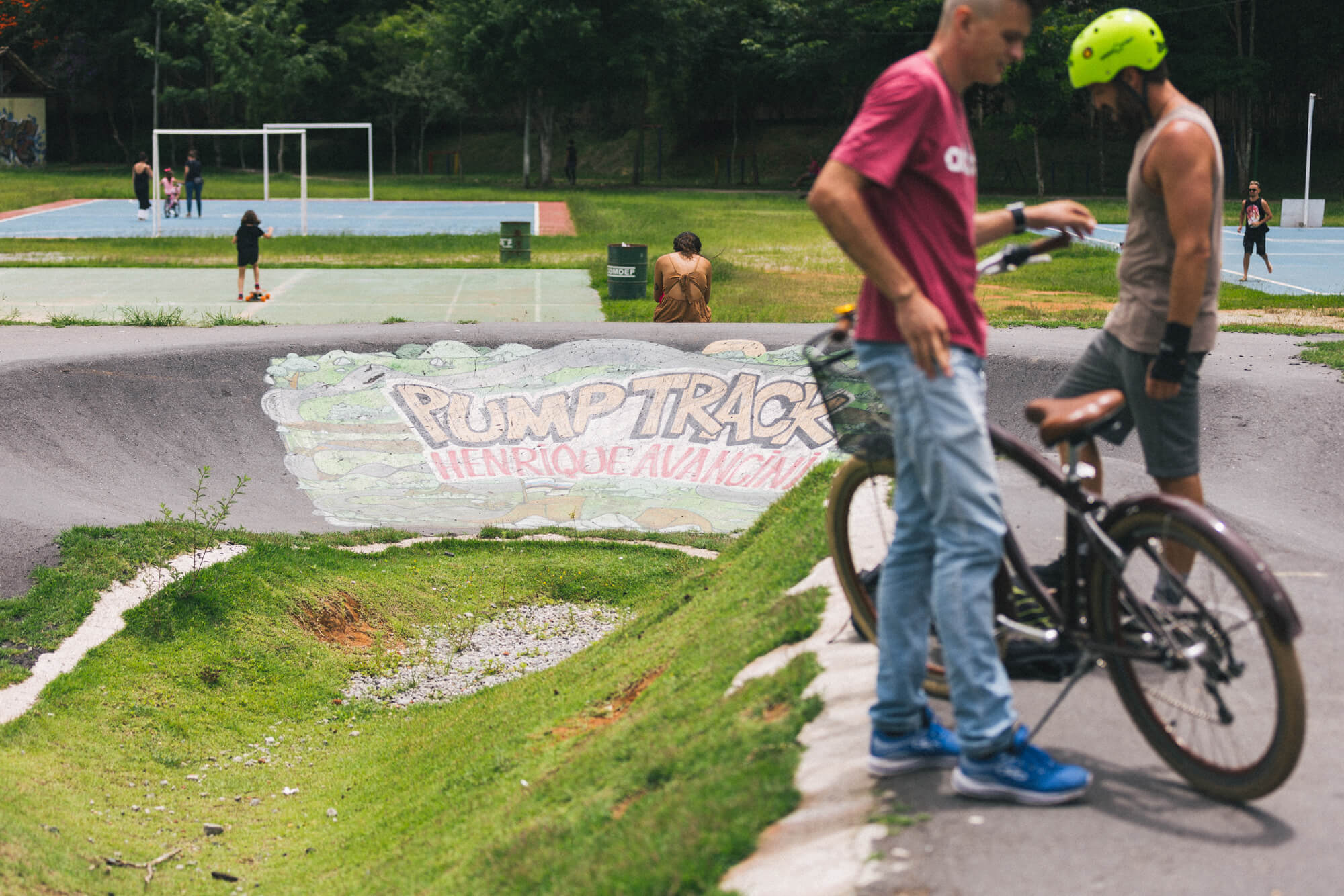 Pump track in Brazil 